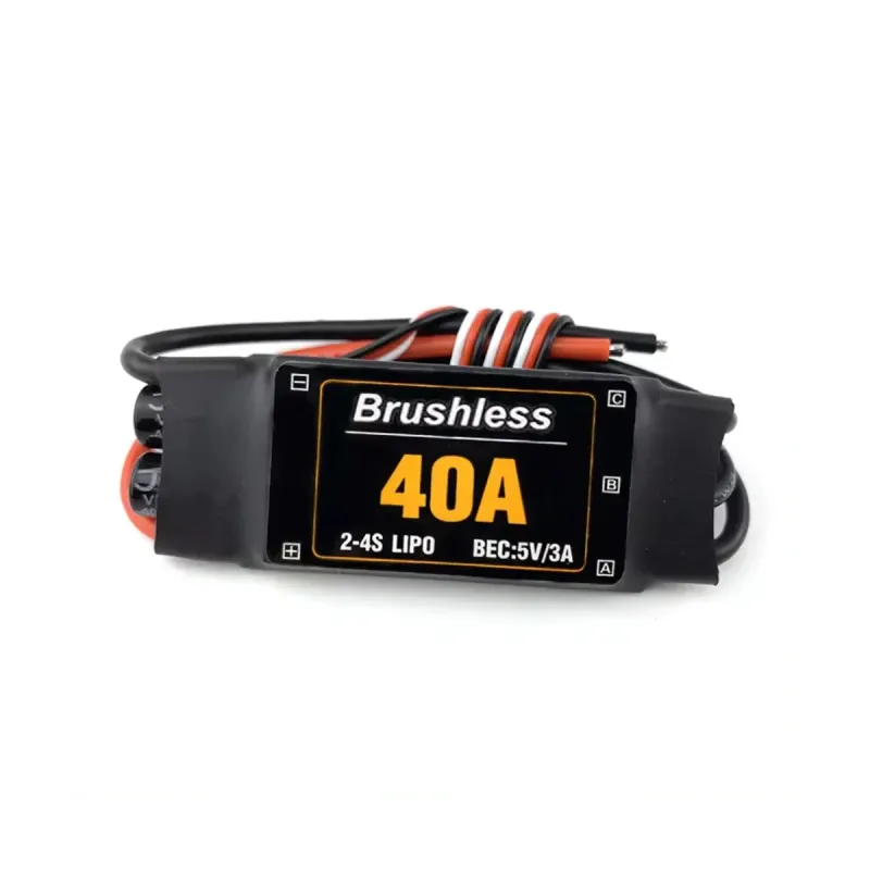 40A ESC - Безчетков Моторен Драйвер (2-4S) 40A ESC - Безчетков Моторен Драйвер (2-4S)